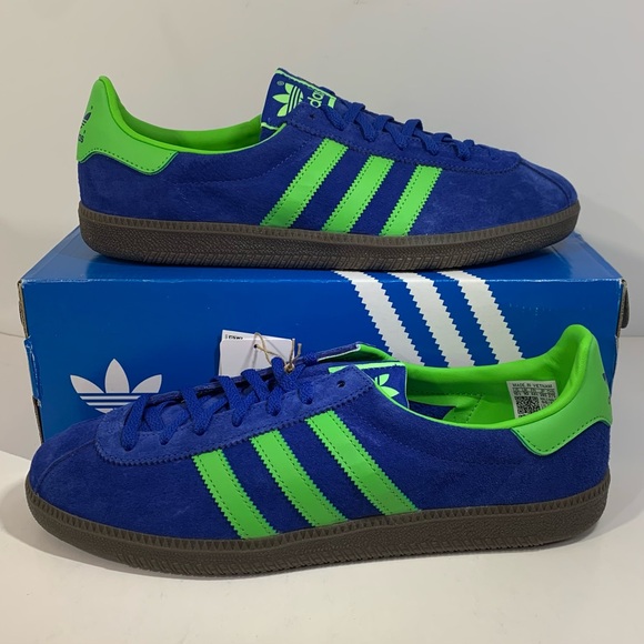 [BRAND NEW] ADIDAS ATHEN X SIZE? BLUE & GREEN MENS SHOES SIZE 10.5 SNEAKERS - Picture 4 of 12